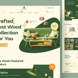 High-Impact Landing Page UI Design